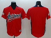 Customized National League Scarlet 2018 MLB All Star Game Home Run Derby Team Jersey
